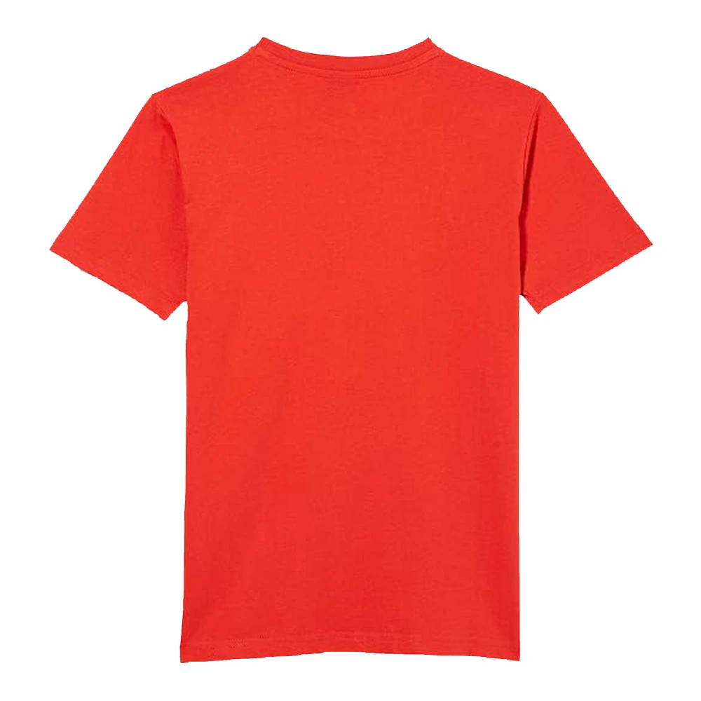 Champion Basis Korte Mouw T-shirt Red Heren