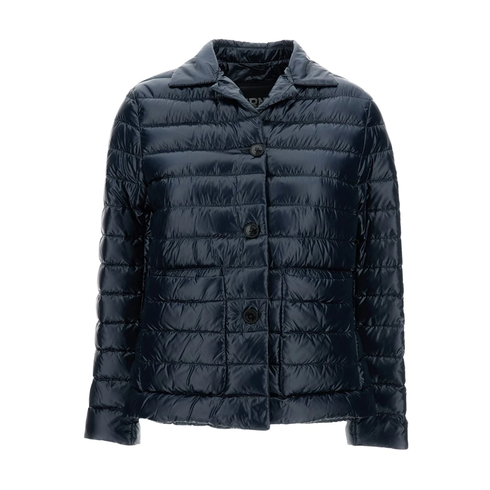 Herno Women's Blue Winter Jackets, Xs, Quilted Jacket