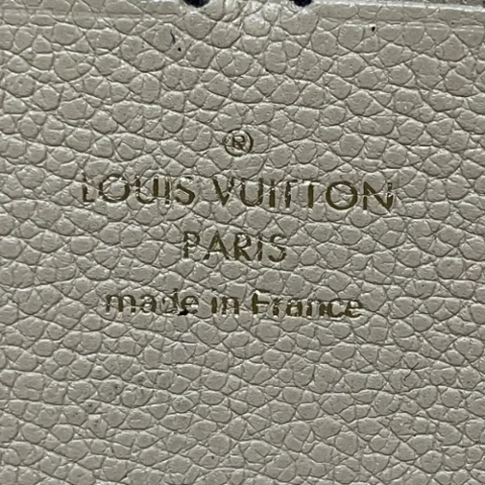 Louis Vuitton Vintage Pre-owned Canvas wallets Beige Dames