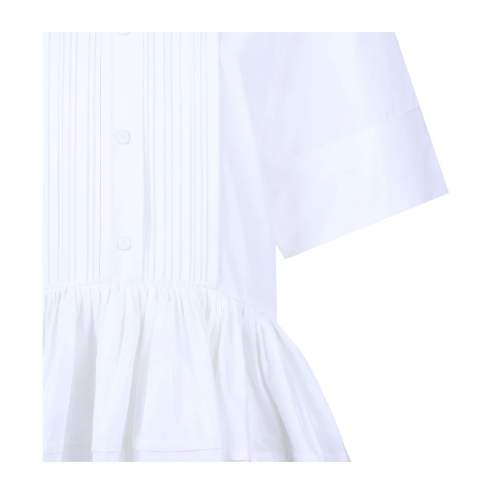 Jil Sander Elegante Jurken Collectie White Dames