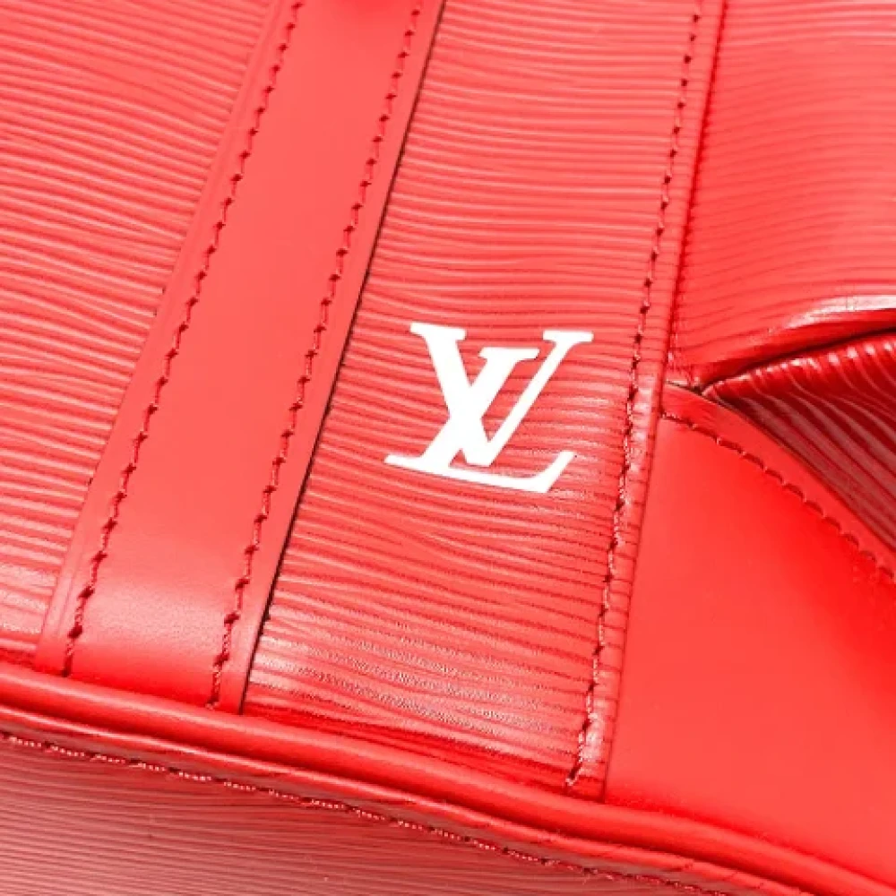Louis Vuitton Vintage Pre-owned Leather louis-vuitton-bags Red Dames