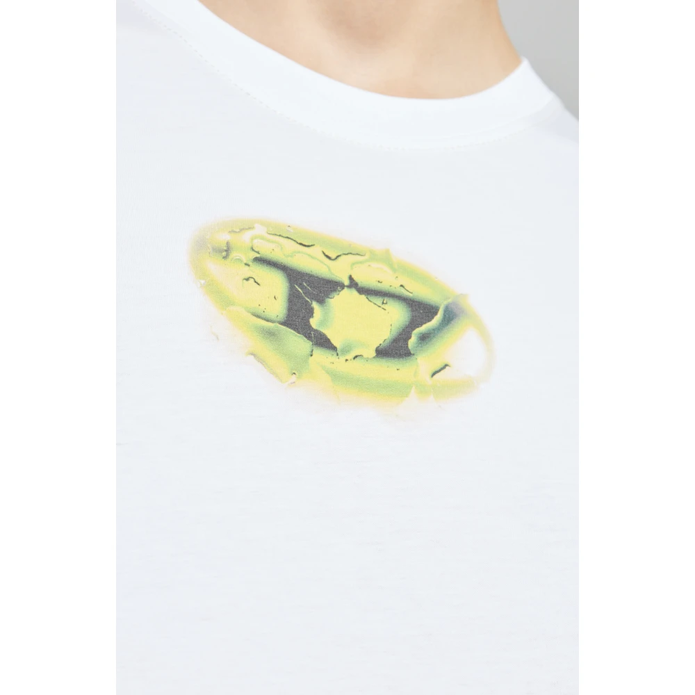 Diesel T-shirt T-Boxt-K3 White Heren