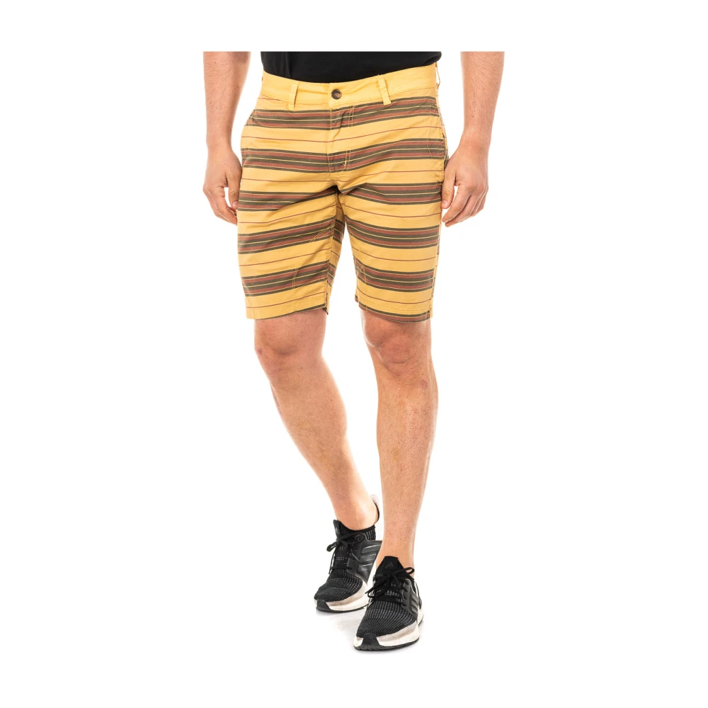 La Martina Brown Bermuda Shorts - Male - Casual Shorts - W33 - Shorts