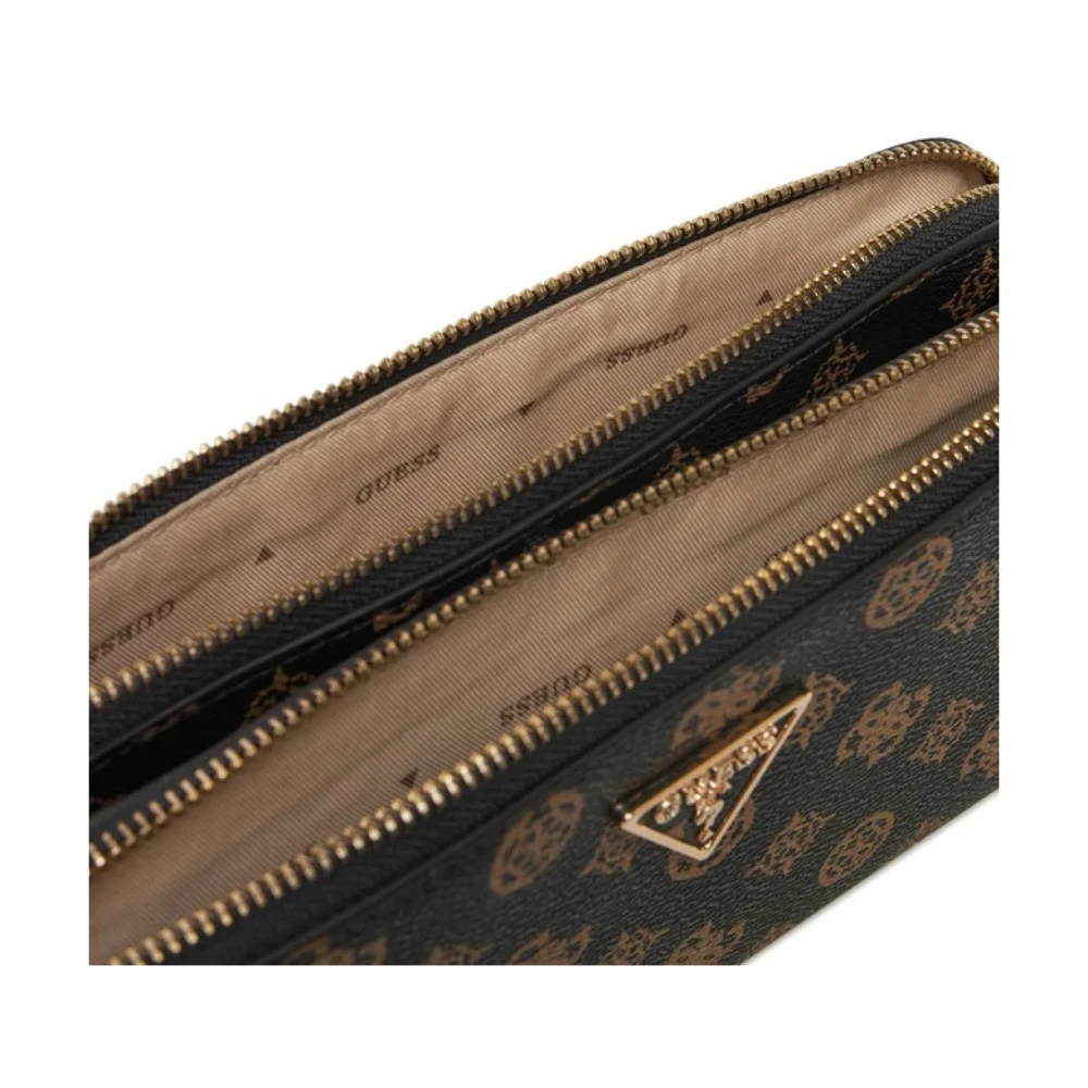 Guess Eco Erica Crossbody Tas Brown Dames