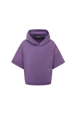 purple-short-sleeved-hoodie-sweater