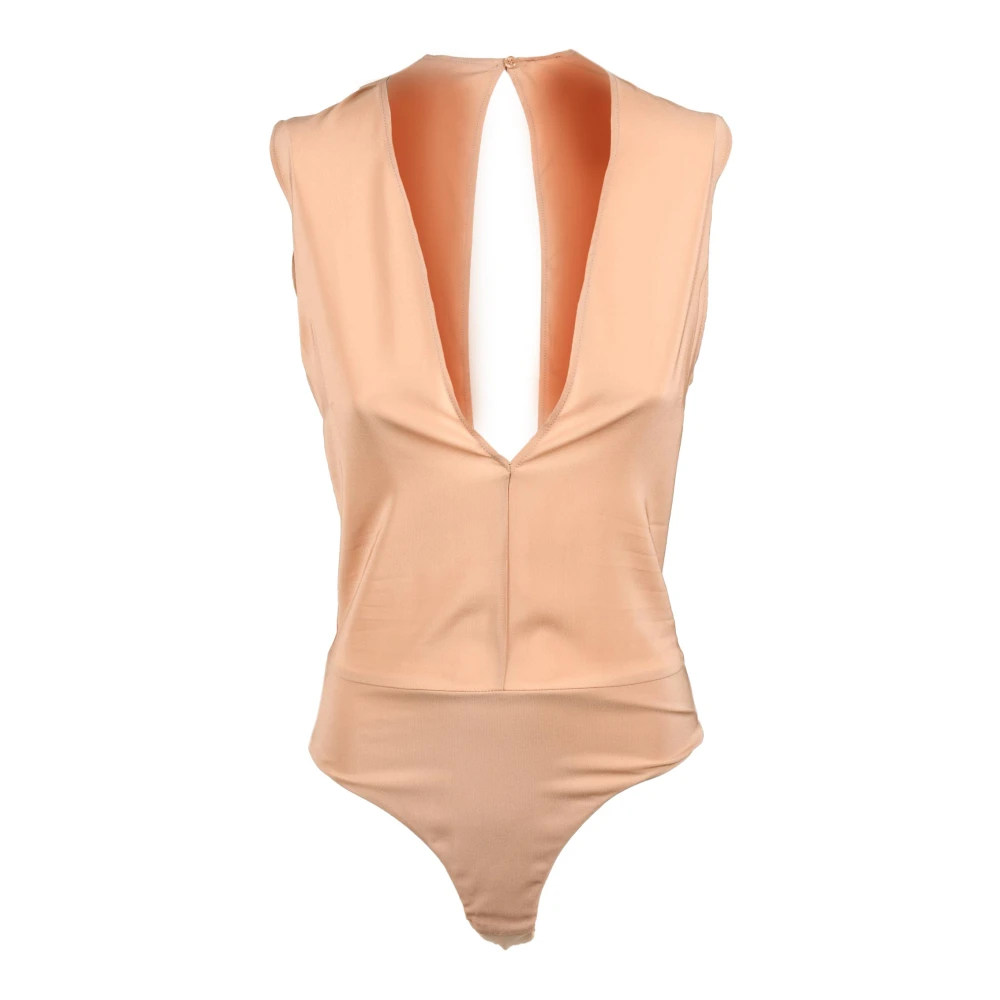 Pinko Elegante Viscose Elastaan Body Pink Dames