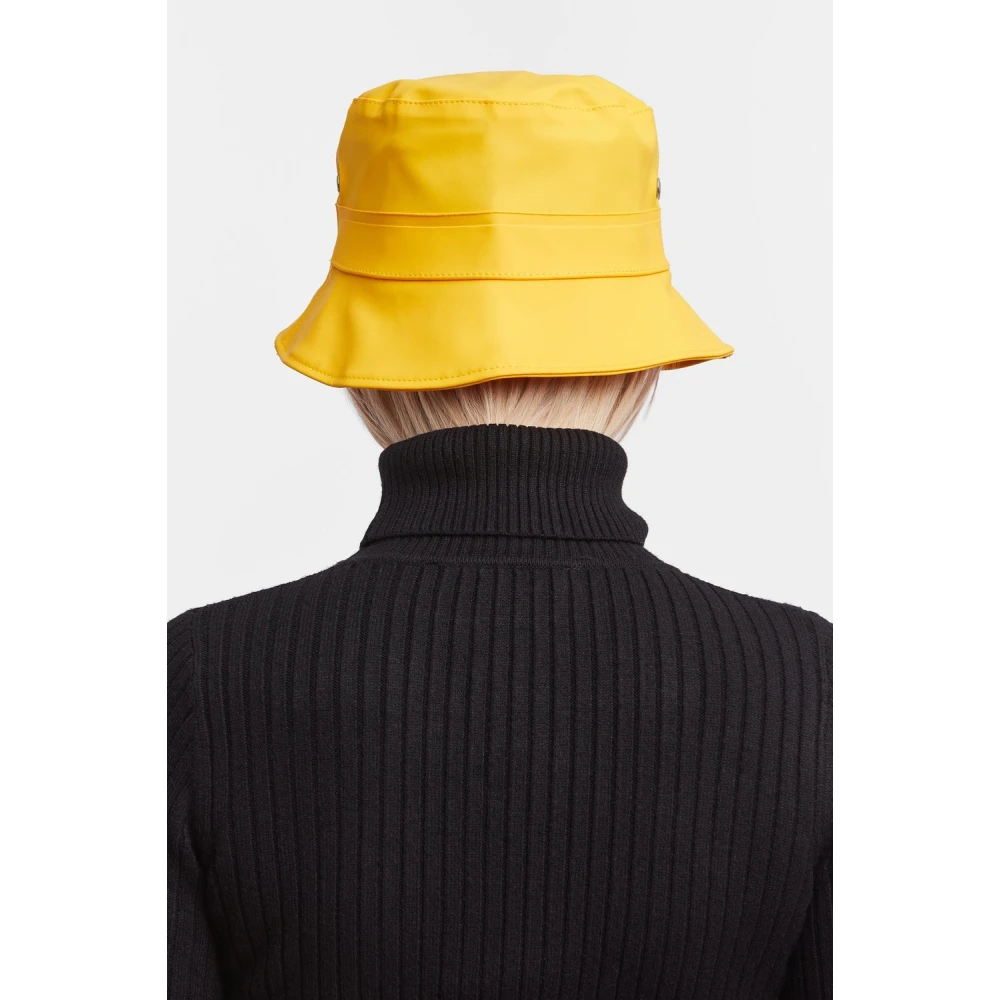 Stutterheim Waterdichte emmerhoed voor regenachtige dagen Yellow Unisex
