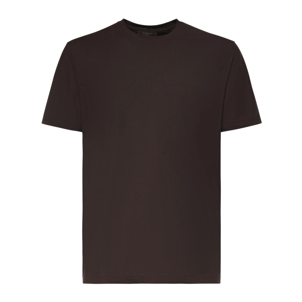 Zanone Hombre Marrón Camisetas, Talla: 2XL