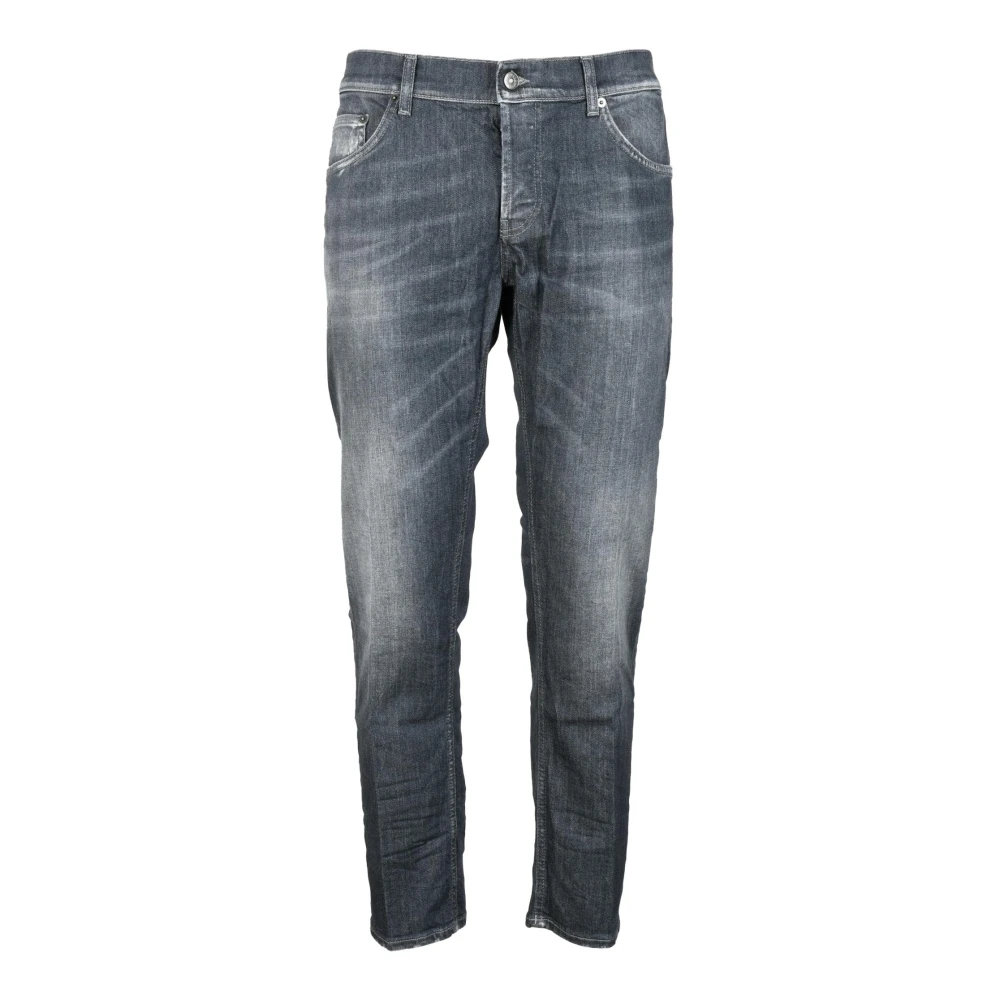 Dondup Stijlvolle Mius Jeans met knoopsluiting Gray Heren