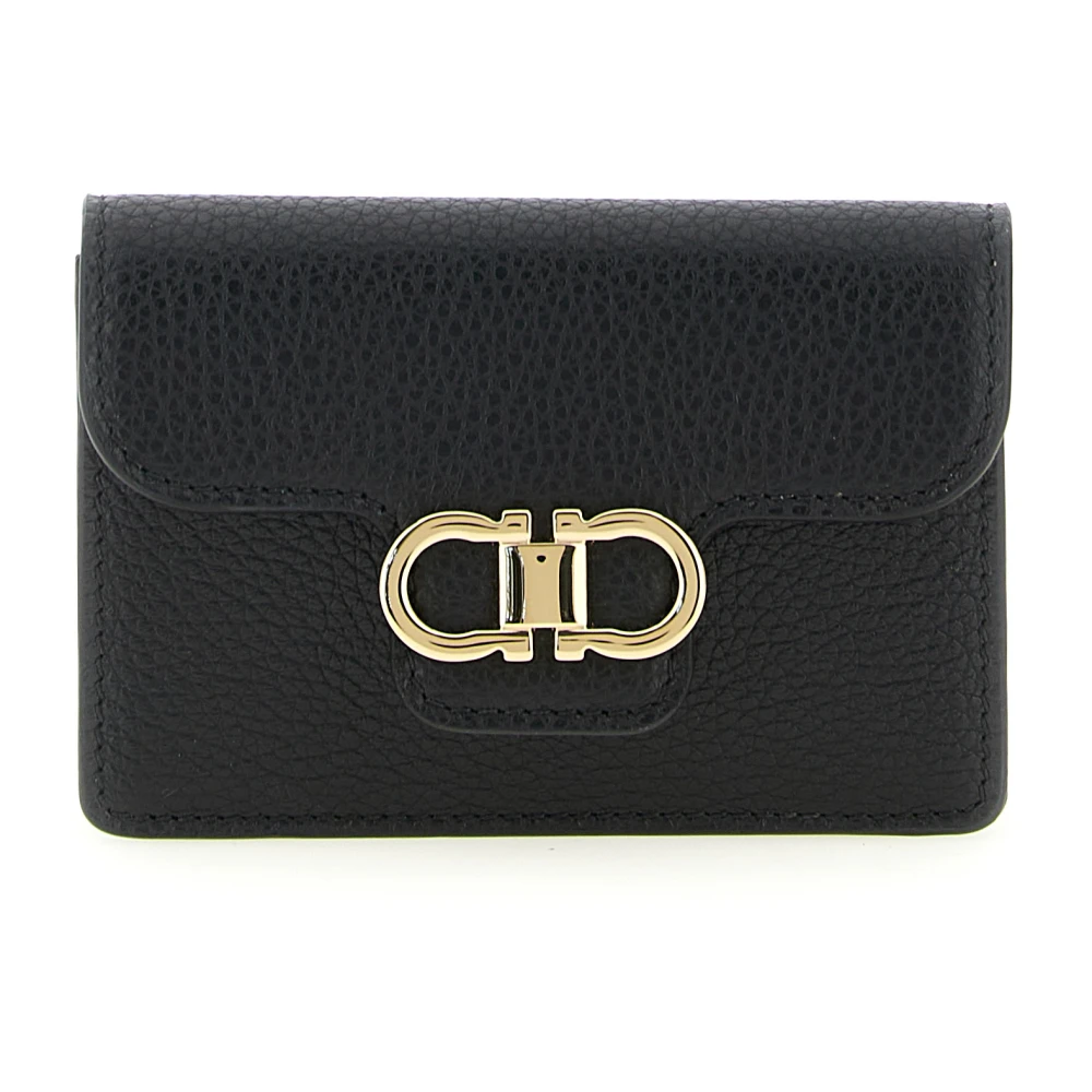 Ferragamo Women's Black Wallets & Cardholders, One Size, Keyrings