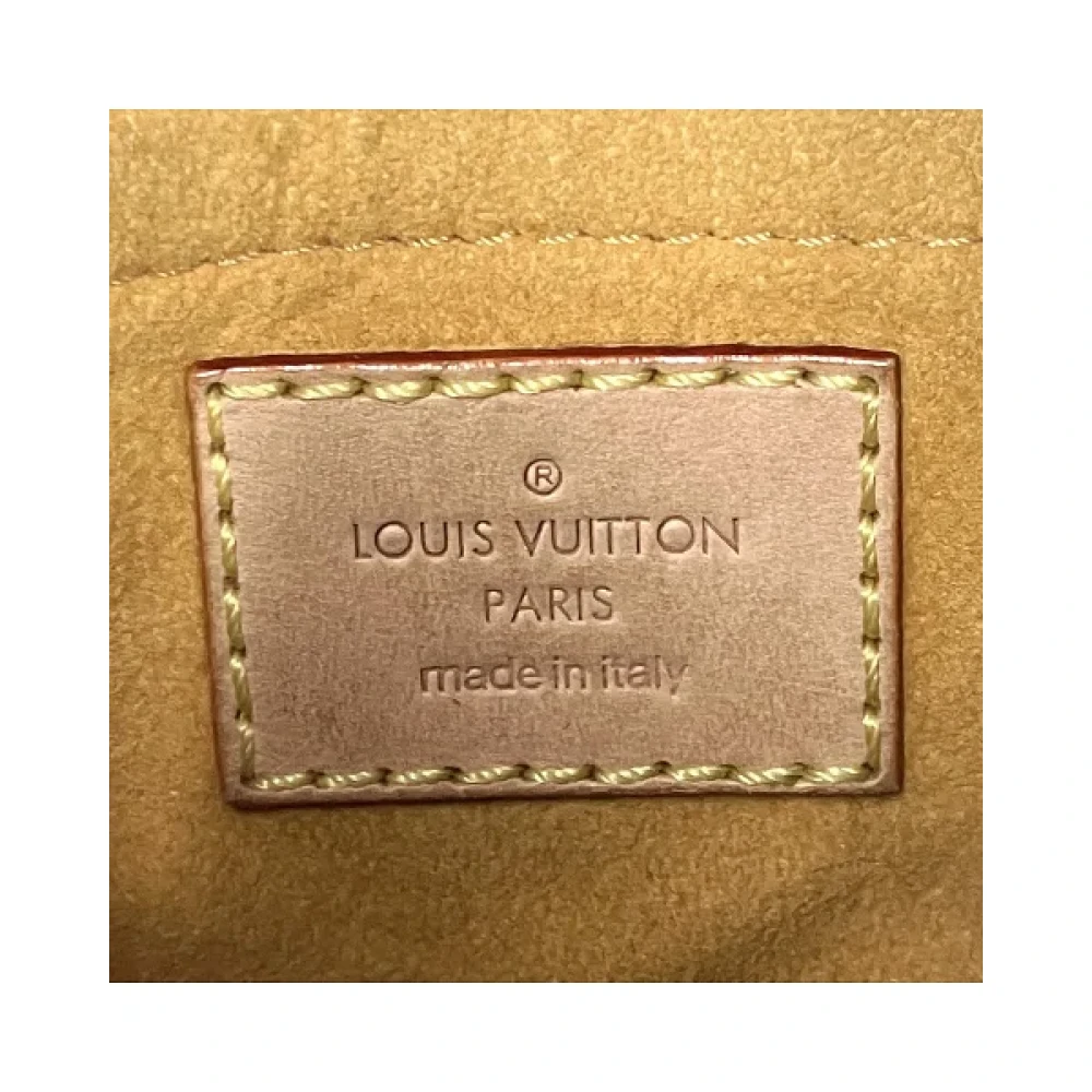 Louis Vuitton Vintage Pre-owned Cotton louis-vuitton-bags Blue Dames