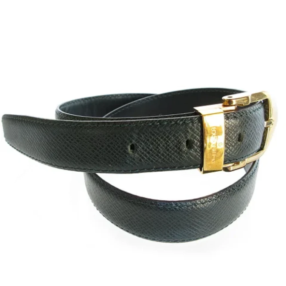 Louis Vuitton Vintage Pre-owned Metal belts Black Heren