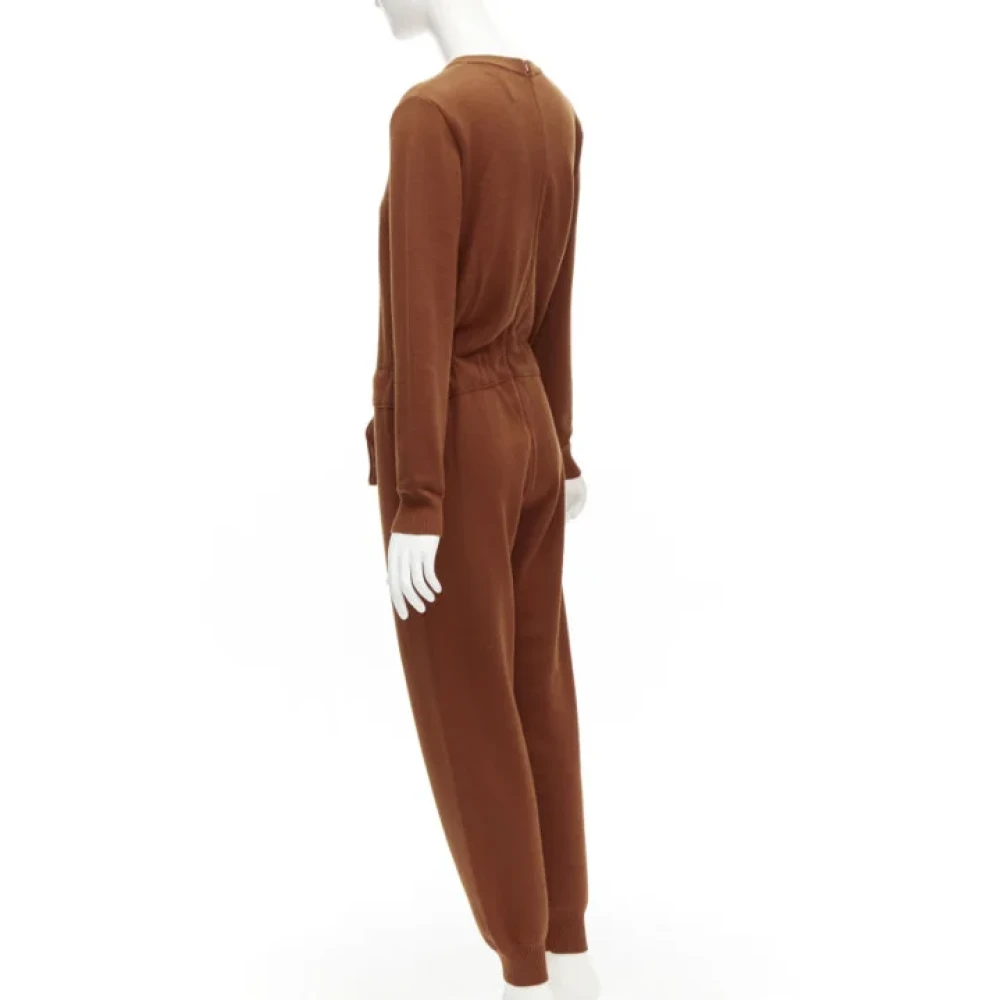 Oscar De La Renta Pre-owned Fabric dresses Brown Dames