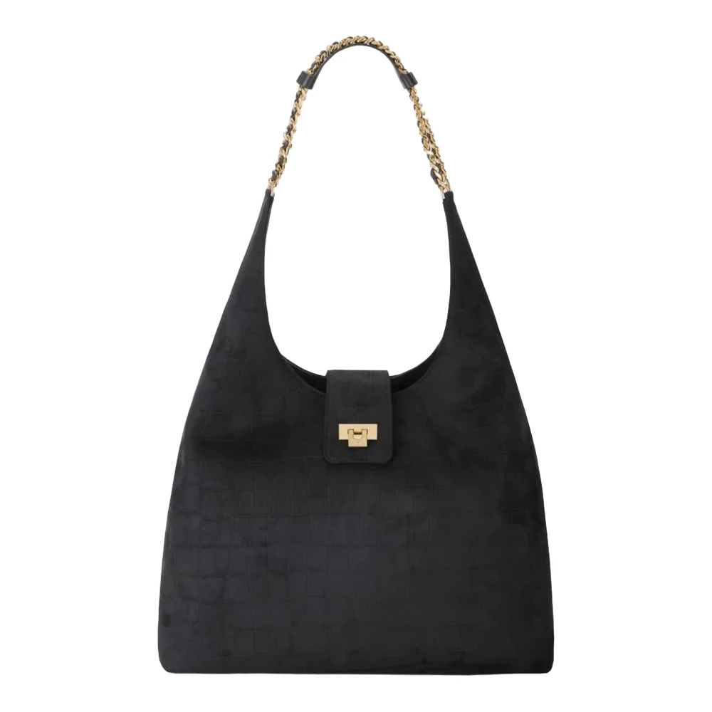 Elisabetta Franchi Black Shoulder Bags - Female - Shoulder Bags - One Size - Bags
