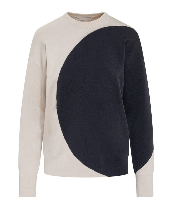 sweat-shirt-colorblock-a-col-rond