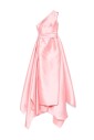 pink-satin-one-shoulder-dress