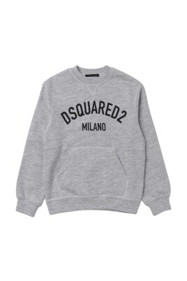 sweat-enfant-gris-avec-logo