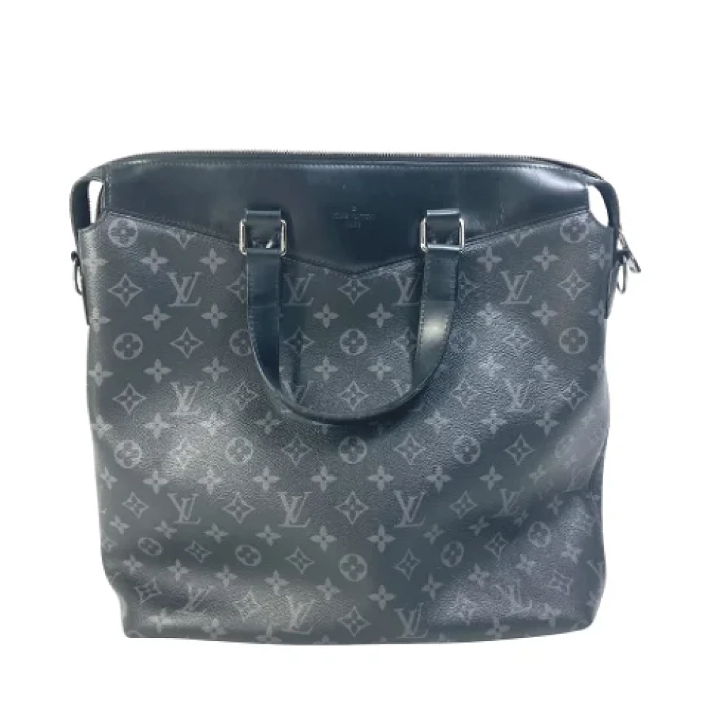 Louis Vuitton Vintage Pre-owned Canvas louis-vuitton-bags Black Dames