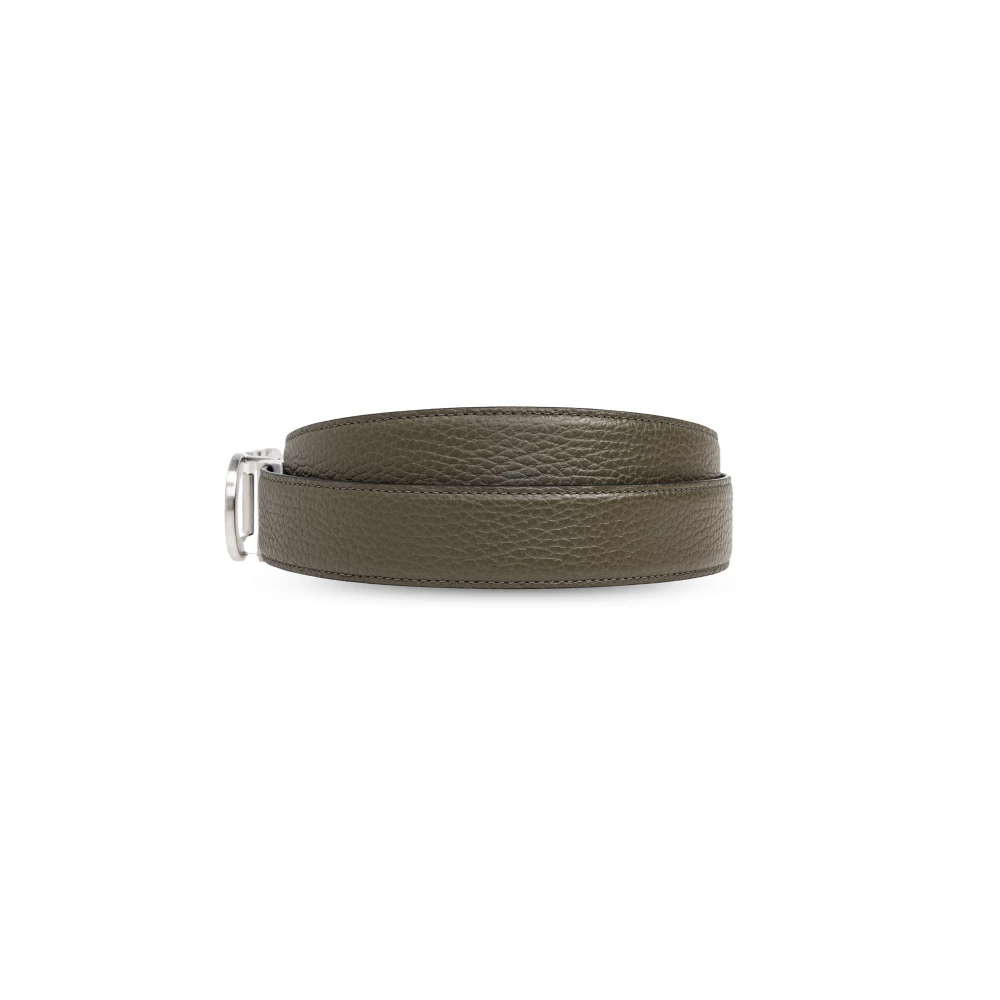 Salvatore Ferragamo Omkeerbare riem Green Heren