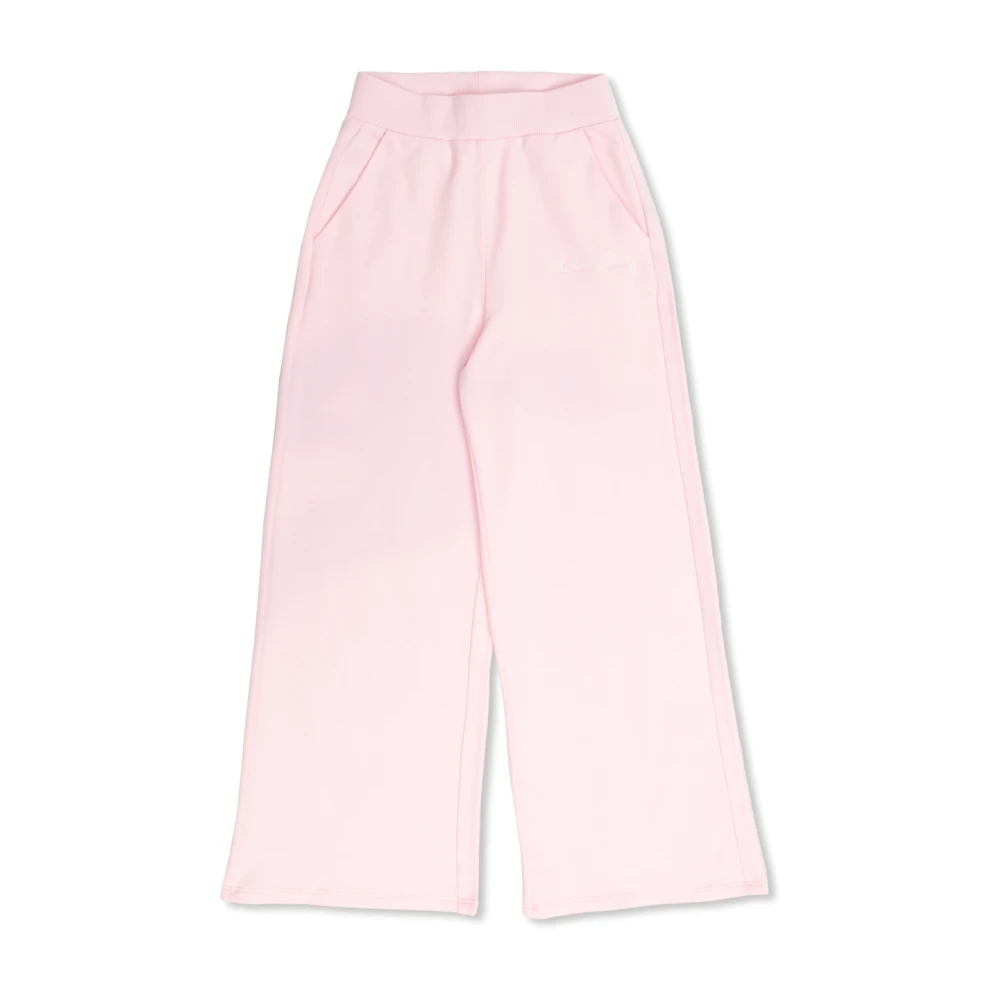 Balmain Barn sweatpants med vida ben Pink, Unisex