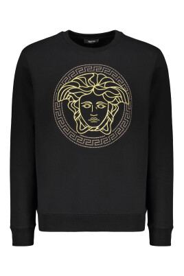 sweatshirt-en-coton-brode-avec-bordures-cotelees