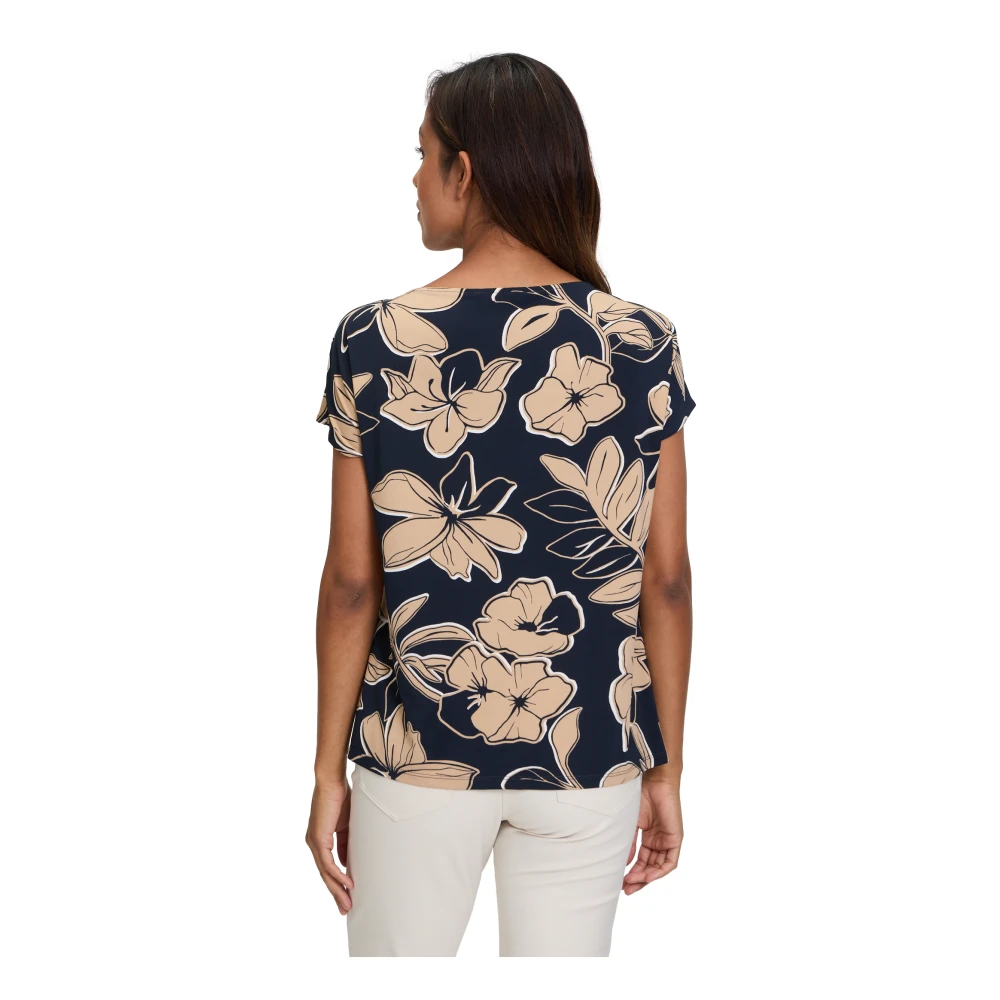 Betty Barclay Watervalhals Printshirt Multicolor Dames