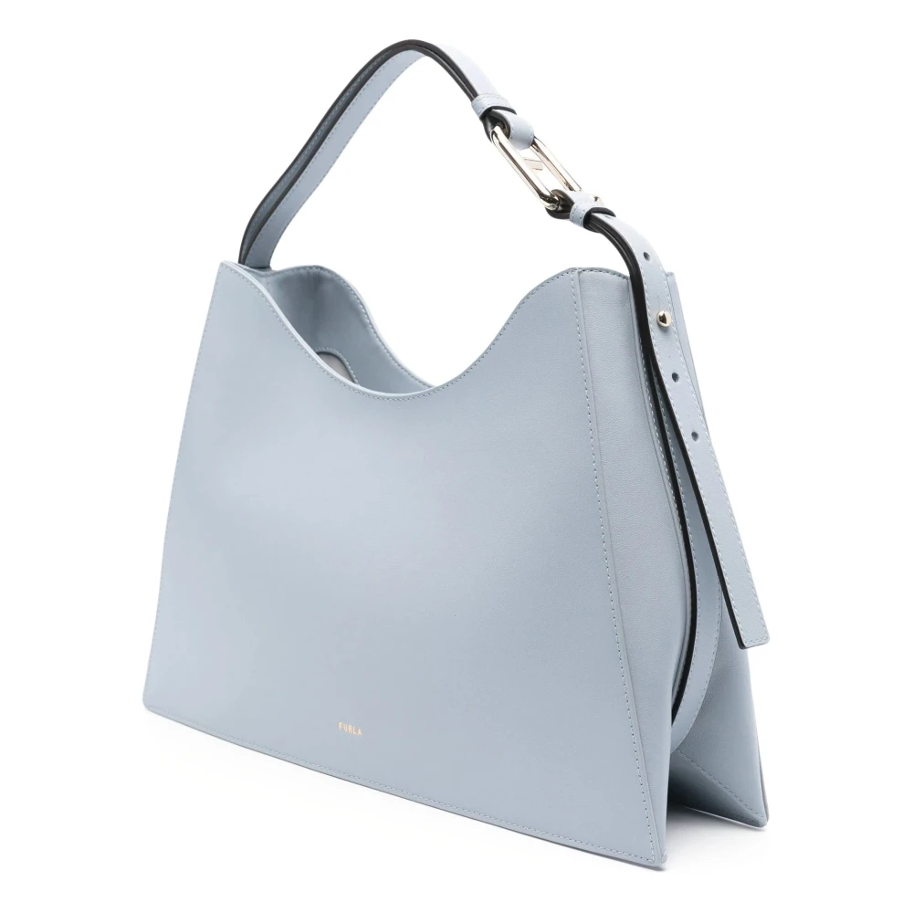 Furla Wolk Hobo Tas Blue Dames