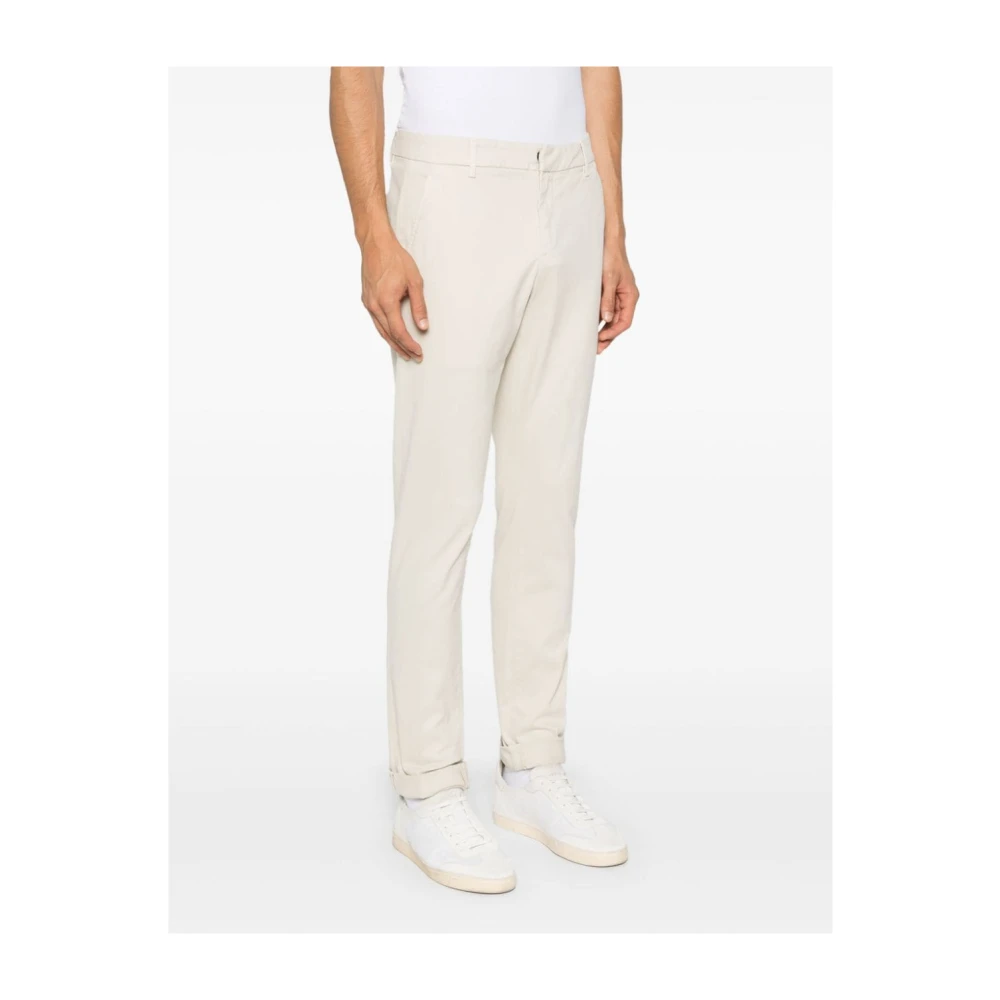 Dondup Ivoor Stijlvolle Broek Beige Heren