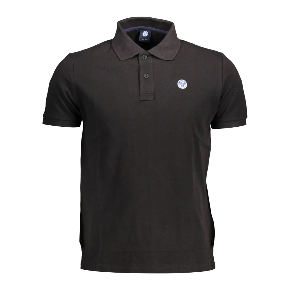 North Sails Homme Noir Tops, Taille: 2XL Polo À Manches Courtes