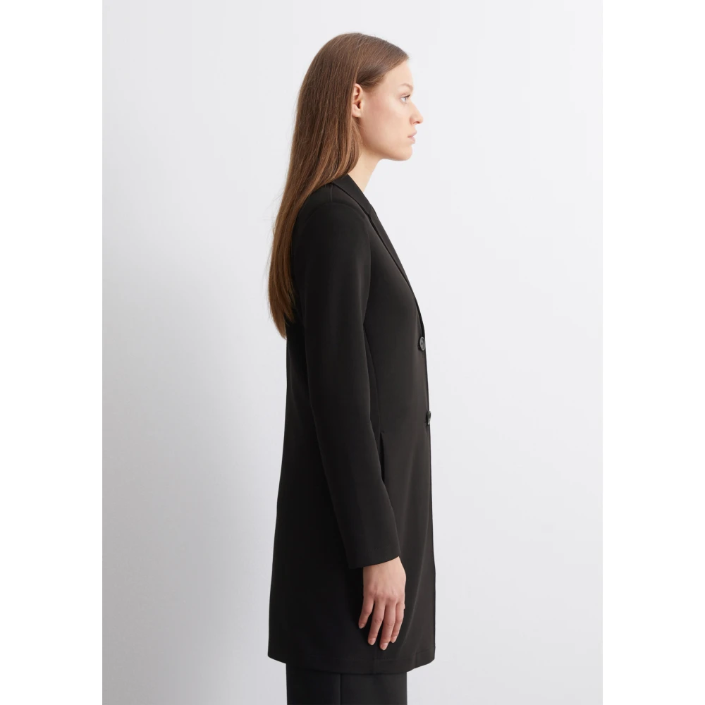 Marc O'Polo NorHeren lange jersey blazer Black Dames