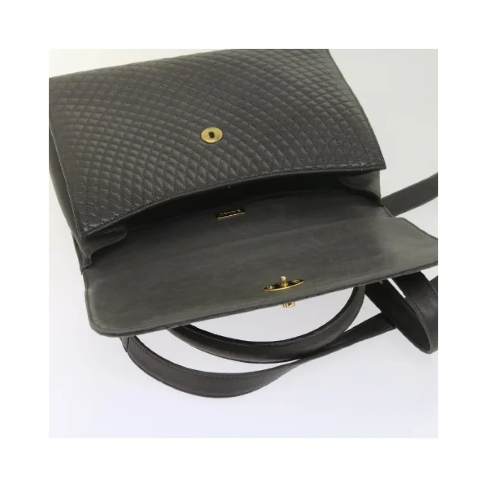 Bally Pre-owned Leather shoulder-bags Gray Dames