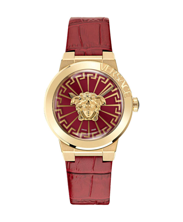 montre-en-cuir-rouge-medusa-infinite