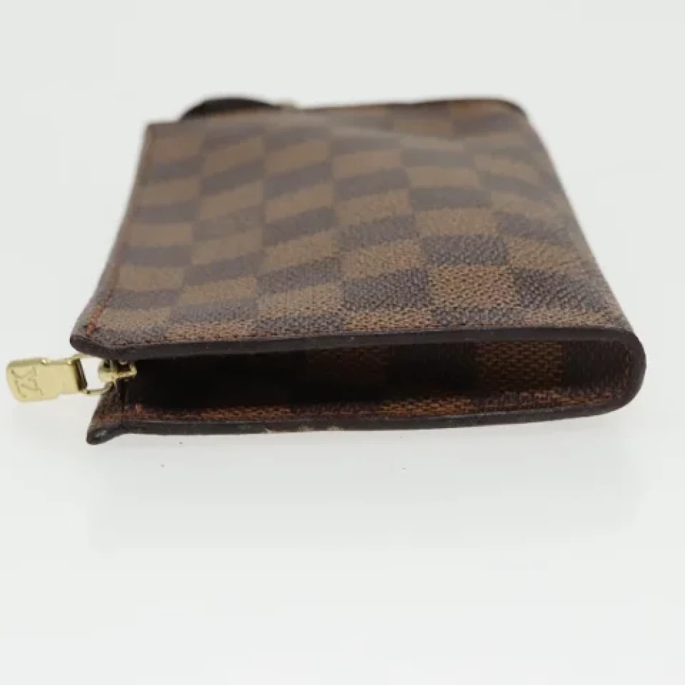 Louis Vuitton Vintage Pre-owned Canvas pouches Brown Dames