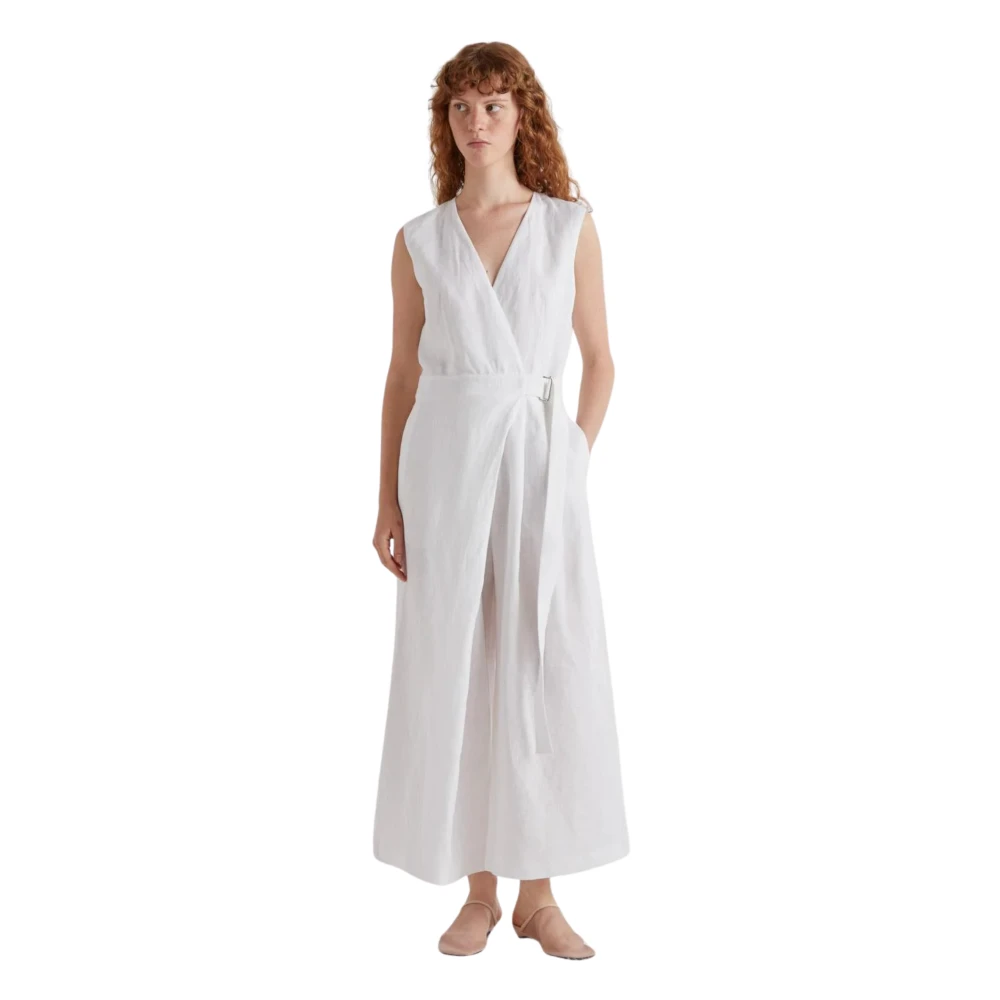 Meimeij Mujer Blanco - Mono Largo Sin Mangas - Jumpsuits & Playsuits - L