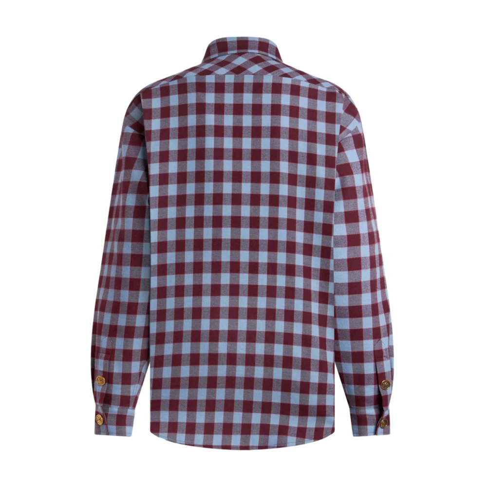 ETRO Stijlvolle Heren Overhemden Collectie Red Dames