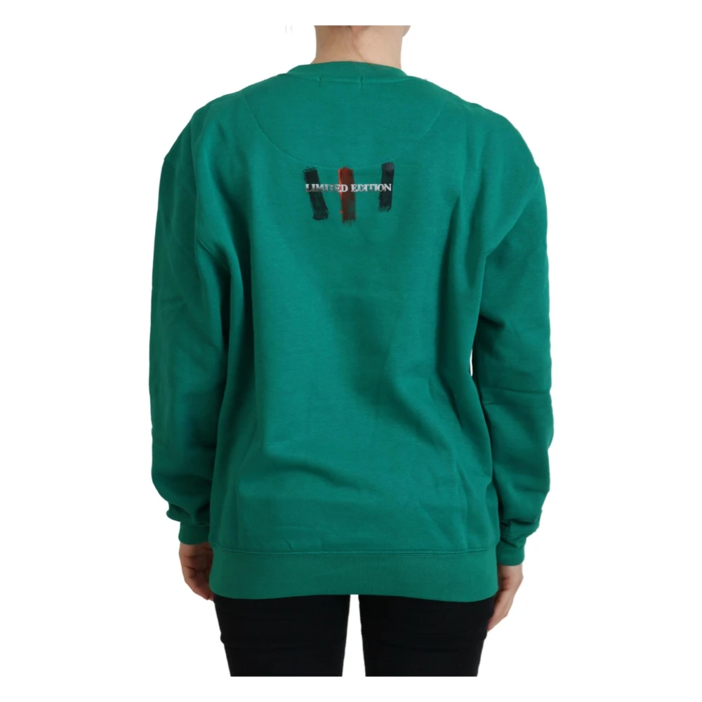 Philippe Model Groene Bedrukte Trui met Lange Mouwen Green Dames