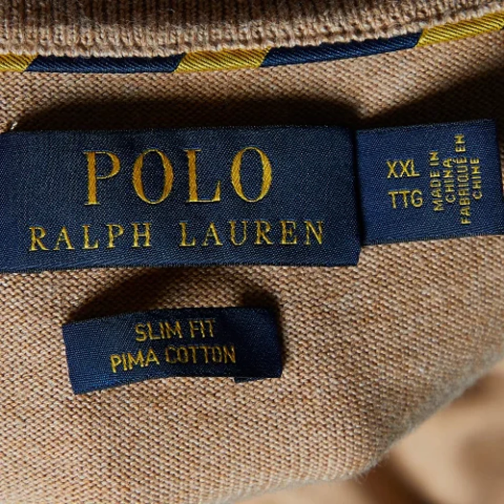 Ralph Lauren Pre-owned Knit tops Beige Dames