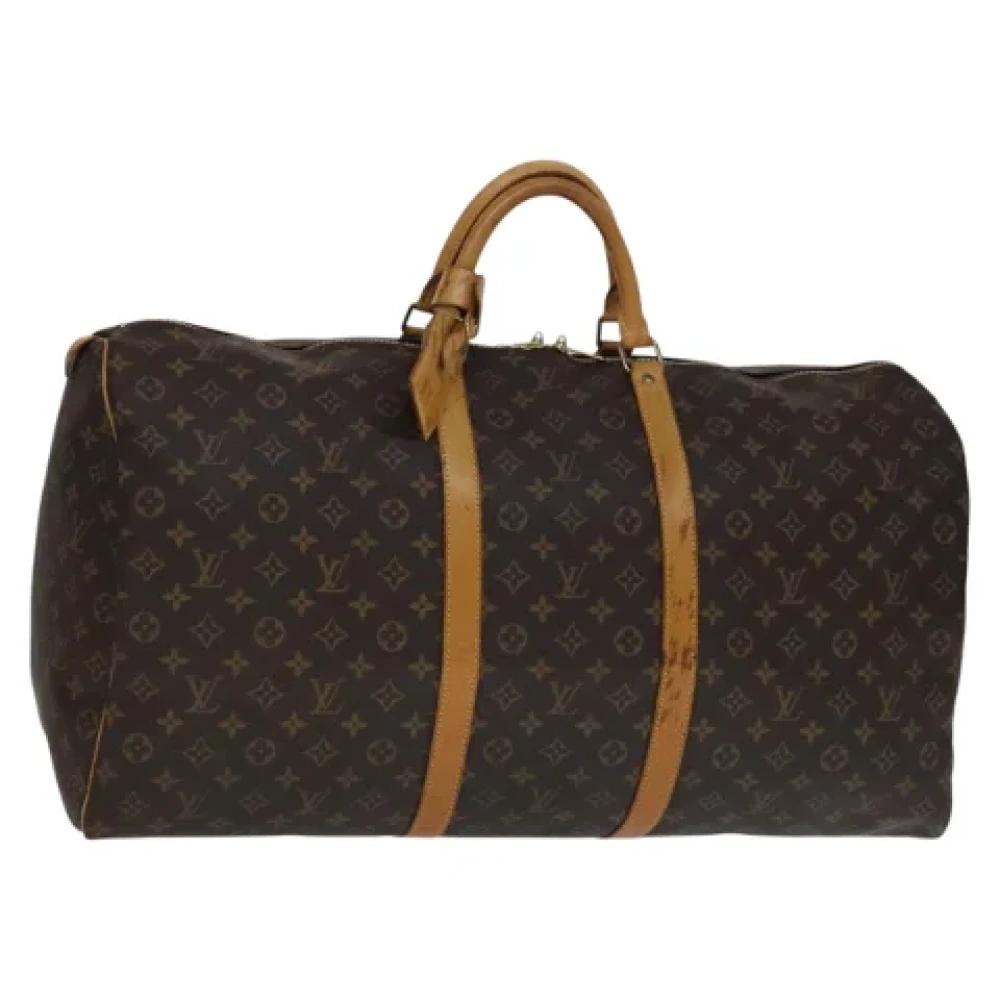 Louis Vuitton Vintage Pre-owned Canvas travel-bags Brown Dames