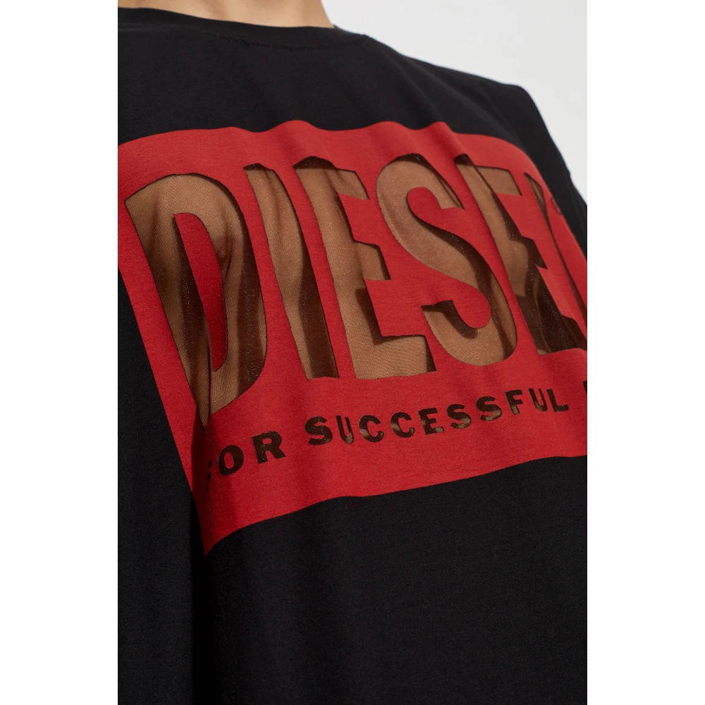 Diesel T-shirt T-Boxt-S4 Black Heren