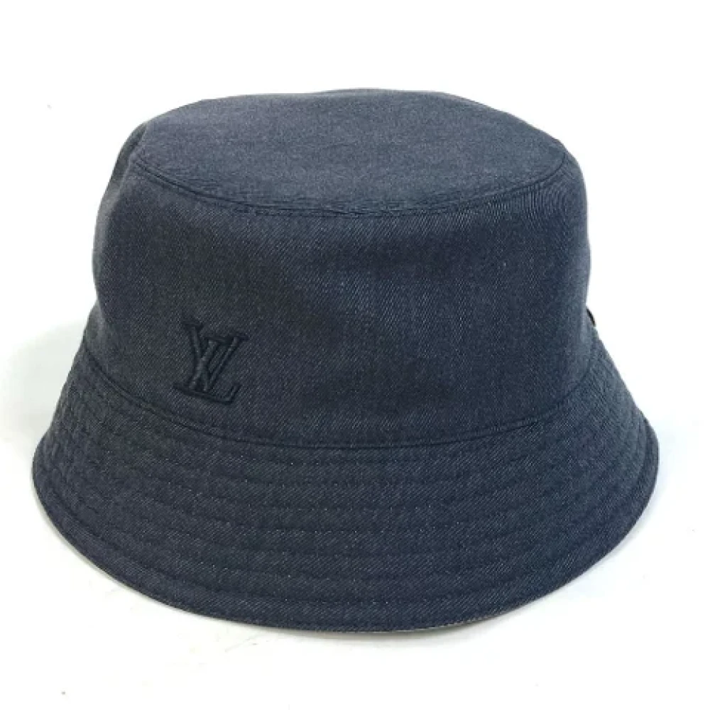 Louis Vuitton Vintage Pre-owned Wool hats Black Dames
