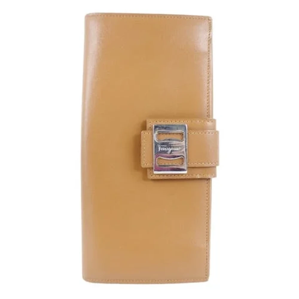 Salvatore ferragamo pre-owned, pre-owned cuir...