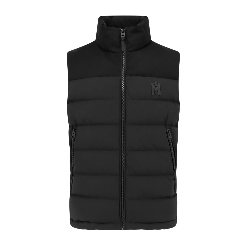 Mackage Gewatteerd Zwart Mouwloos Nylon Jack Black Heren