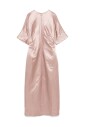 robe-maxi-rose-poudre-a-col-rond