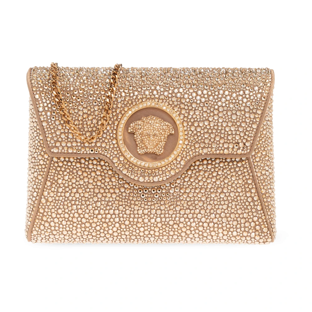 Versace La Medusa schoudertas Beige Dames