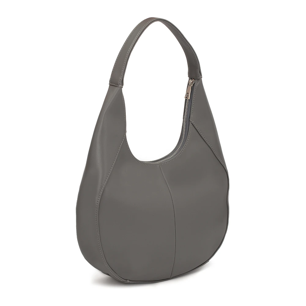 Kazar Klassieke Leren Schoudertas Gray Dames
