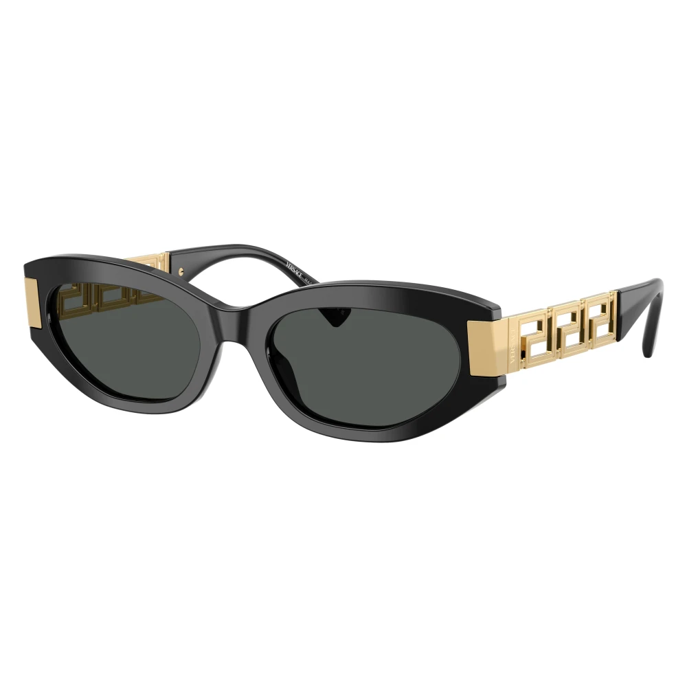 Versace Unisex Black Sunglasses, 54 Mm, Ve4501 Cat-Eye Sunglasses