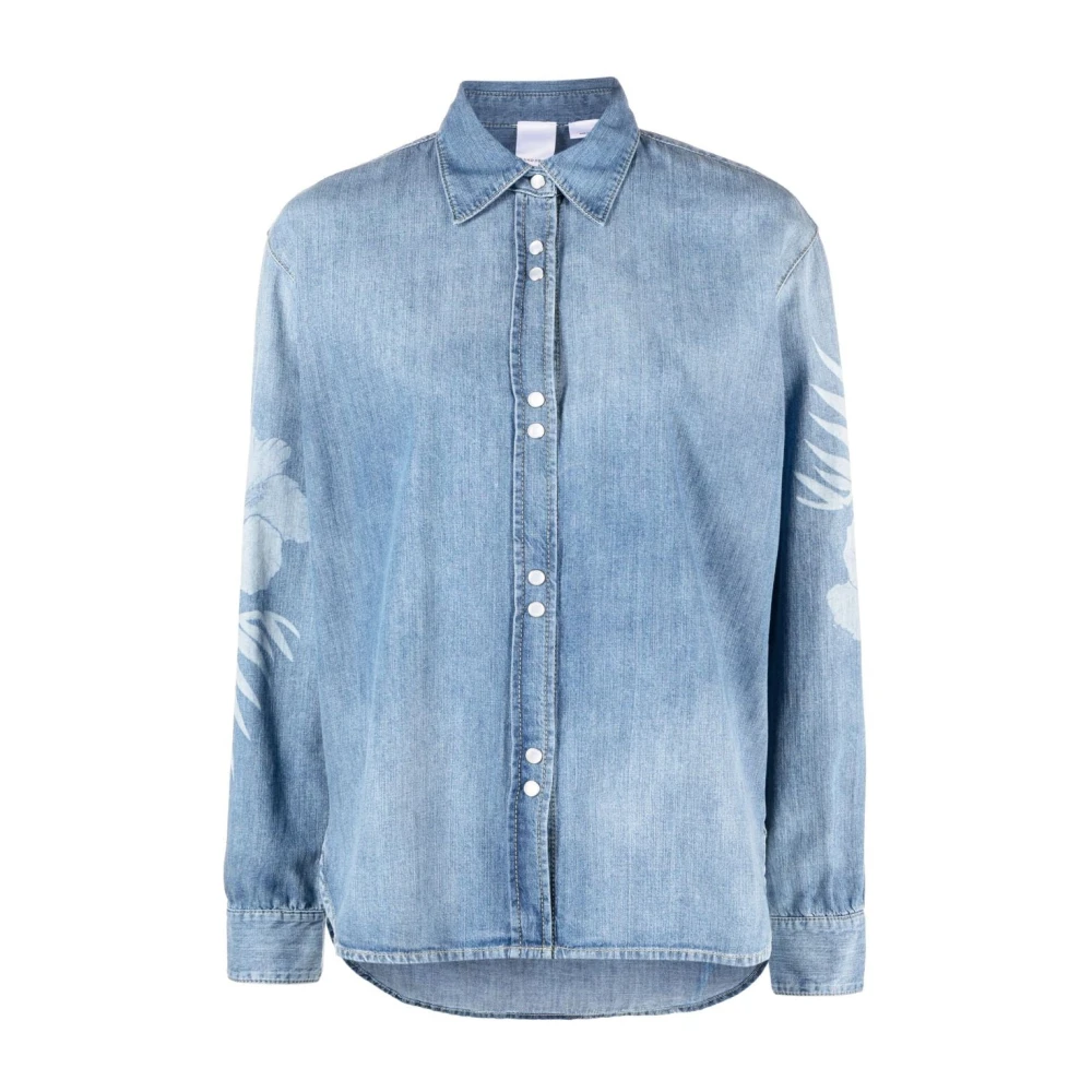 Pinko Women's Blue Gufare Denim Shirt - Shirts - 2XS - Blouses & Shirts