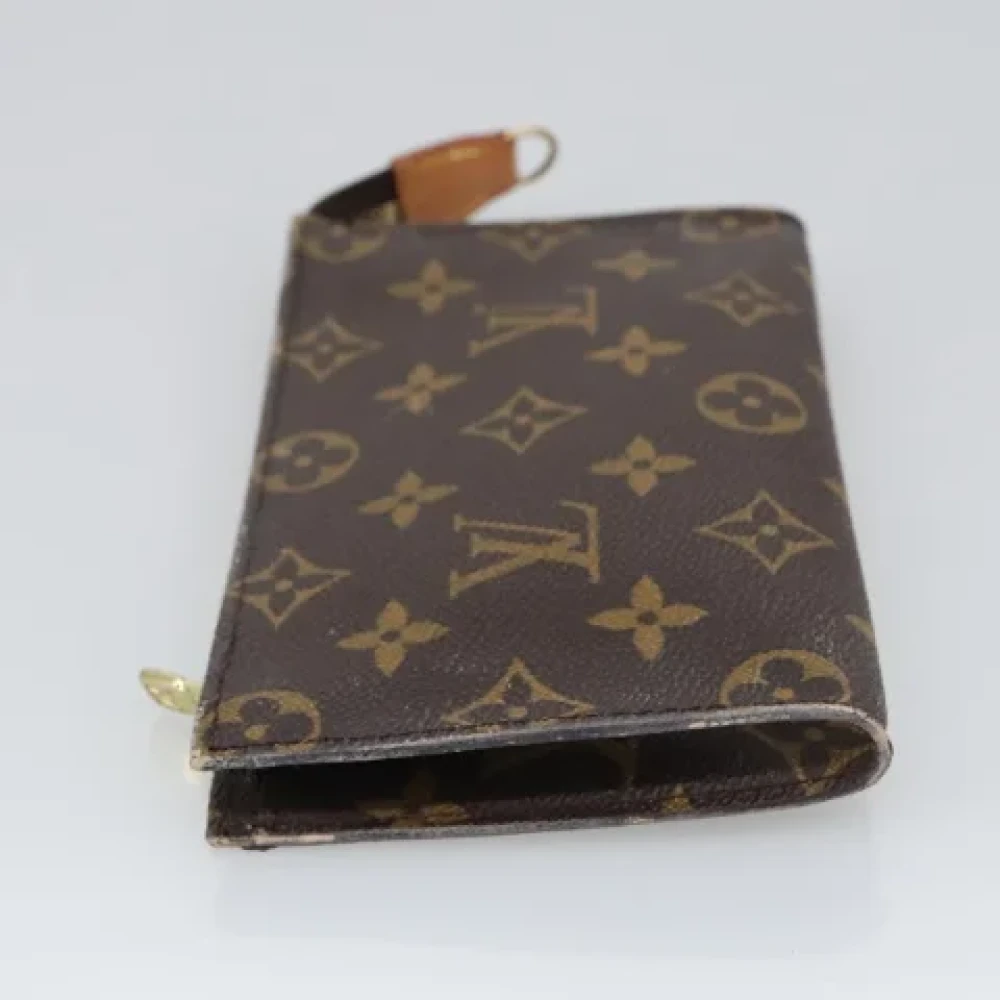Louis Vuitton Vintage Pre-owned Canvas pouches Brown Dames