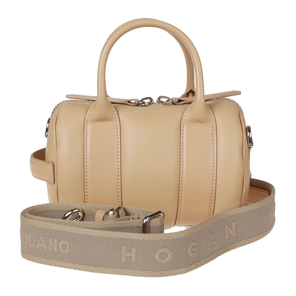 Hogan Stijlvolle Mini Tas Beige Dames