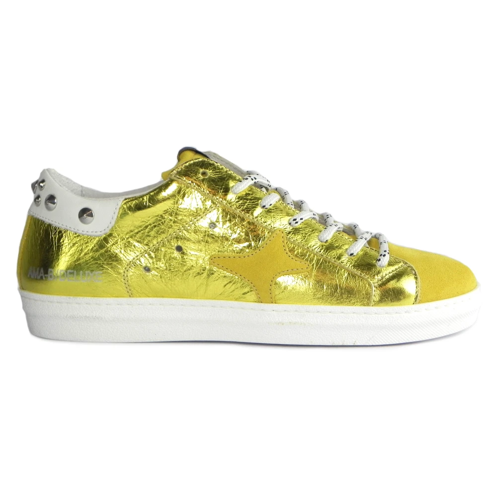 Ama Brand Sneakers Dames Schoenen Geel